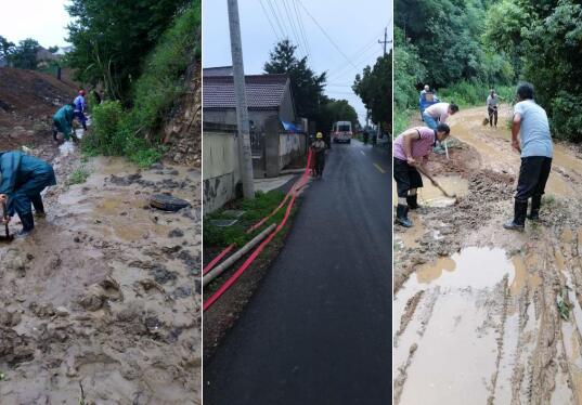 南山湖社區(qū):暴雨無(wú)情人有情 奮戰(zhàn)防汛“那群人”