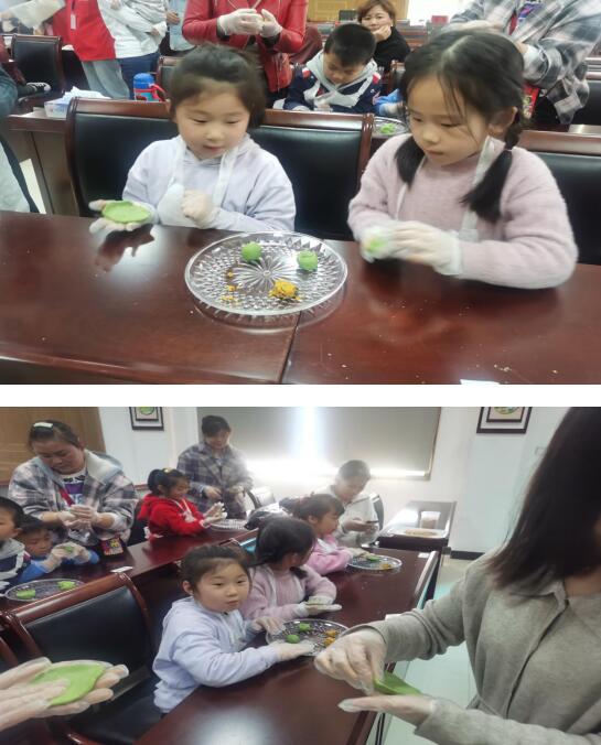 東善橋社區(qū)：清明樂融融 親子包青團(tuán)