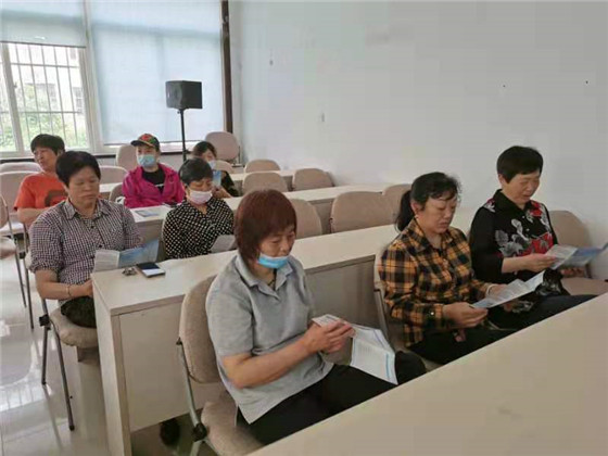 潤康苑社區(qū)結(jié)合安全生產(chǎn)月開展防災減災宣傳活動