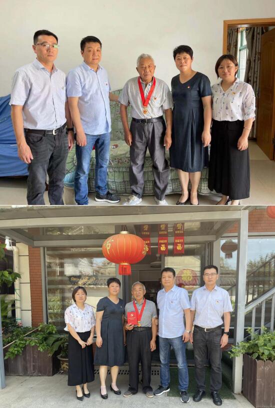 江寧街道陸郎衛(wèi)生院黨支部:榮光所向 素履以往 致敬光榮在黨50年黨員