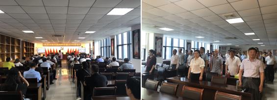 百年歷程 不忘初心 牛首社區(qū)組織黨員觀看慶祝中國共產(chǎn)黨成立100周年大會