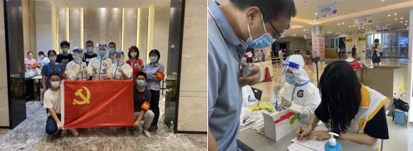 殷巷社區(qū):黨員沖鋒在前 攜手共同“奮戰(zhàn)”