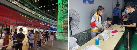 殷巷社區(qū):助力檢測戰(zhàn)疫情 共青團員當為先