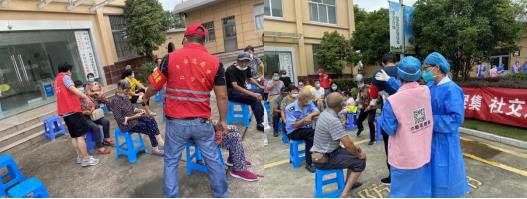 防疫有我 請(qǐng)您放心！三界村高效率完成第三次核酸檢測(cè)